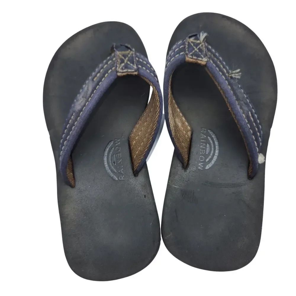 Rainbow Grombow Sandals Children Size 11-12‎ Synthetic Nubuck Beach River